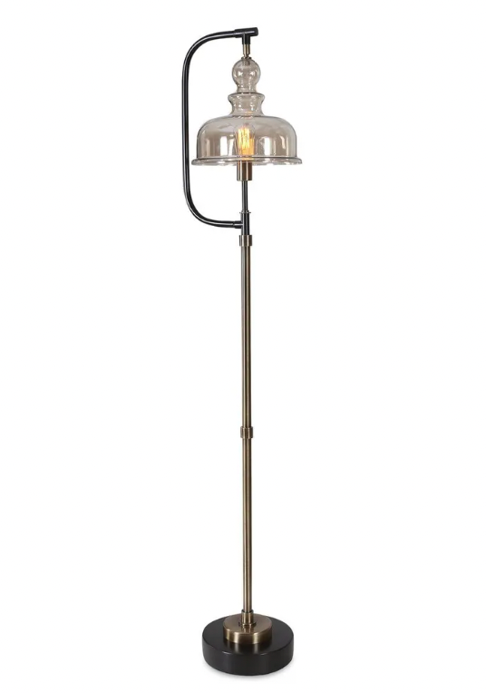 Uttermost floor and table lamps at Perrino Home Furnishings.