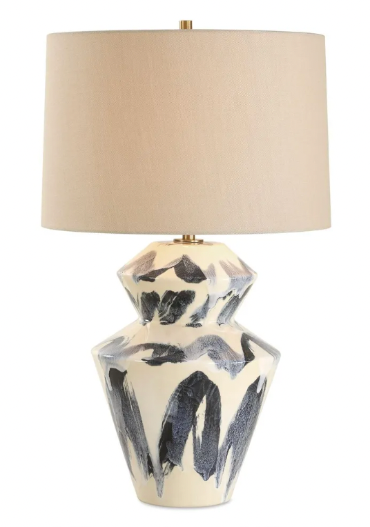 Uttermost floor and table lamps at Perrino Home Furnishings.