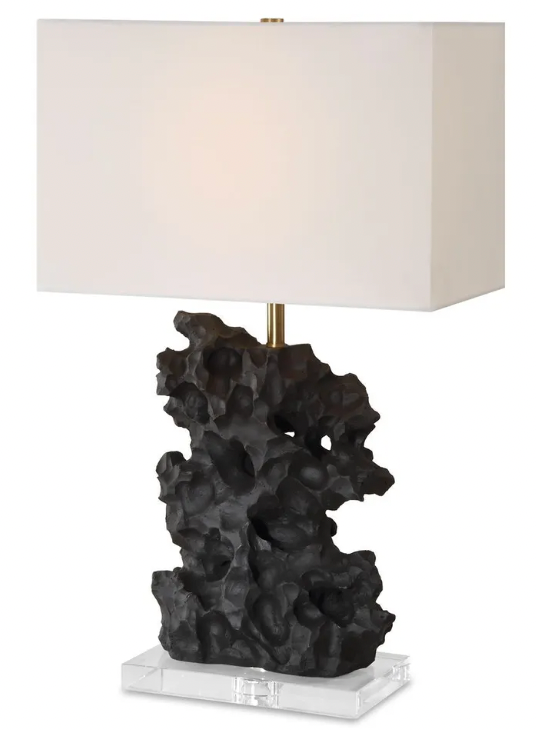 Uttermost floor and table lamps at Perrino Home Furnishings.