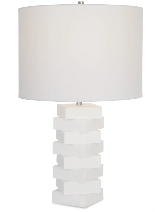 Uttermost floor and table lamps at Perrino Home Furnishings.