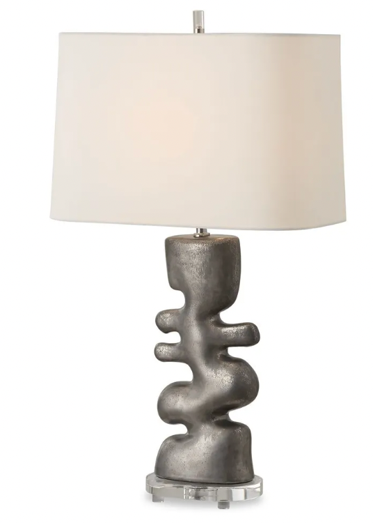 Uttermost floor and table lamps at Perrino Home Furnishings.