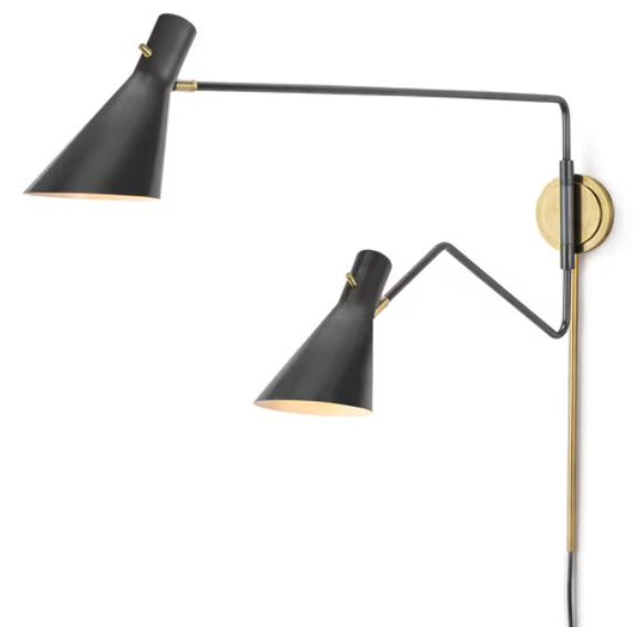 Regina Andrew Chicago Sconces at Perrino Home Furnishings.