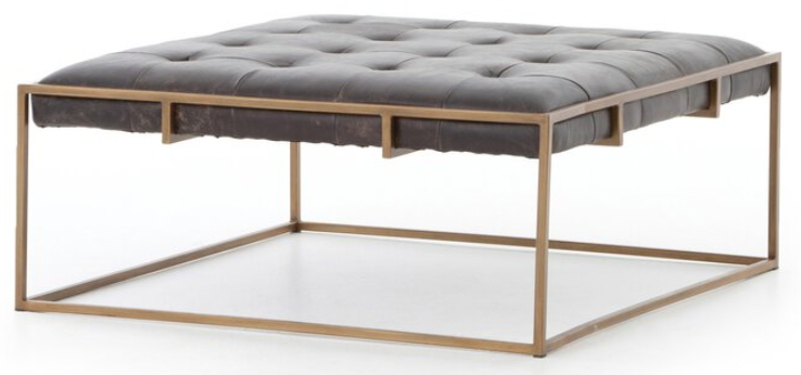 Four Hands benches and ottomans at Perrino Home Furnishings.