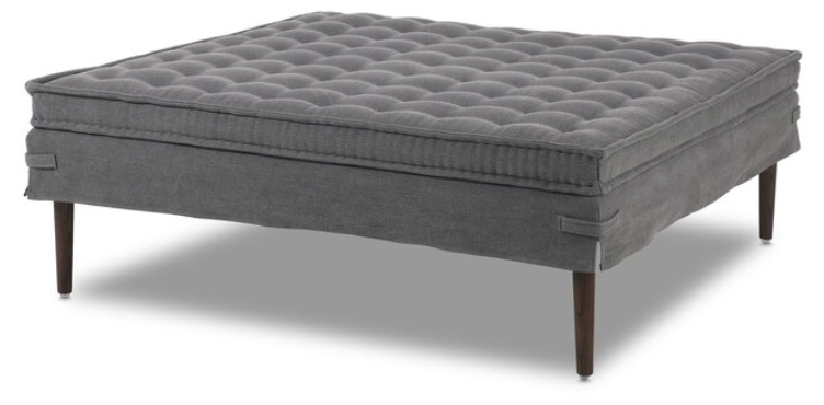 Four Hands benches and ottomans at Perrino Home Furnishings.