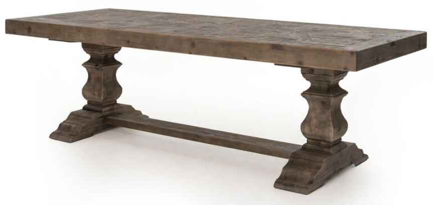 Four Hands kitchen and dining room table at Perrino Home Furnishings.