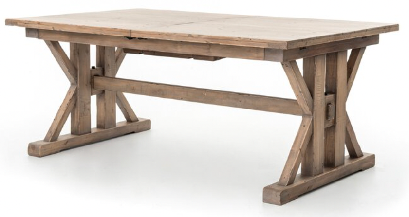Four Hands kitchen and dining room table at Perrino Home Furnishings.