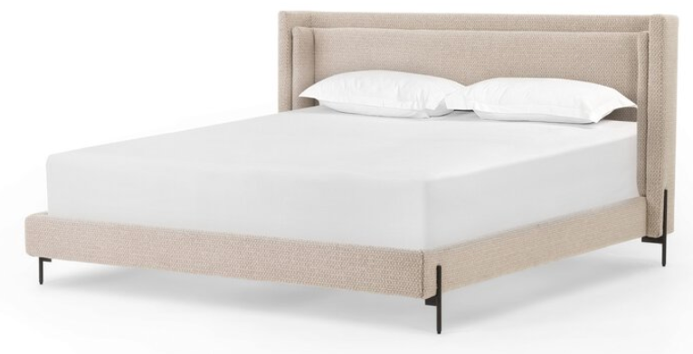 Four Hands beds at Perrino Home Furnishings.