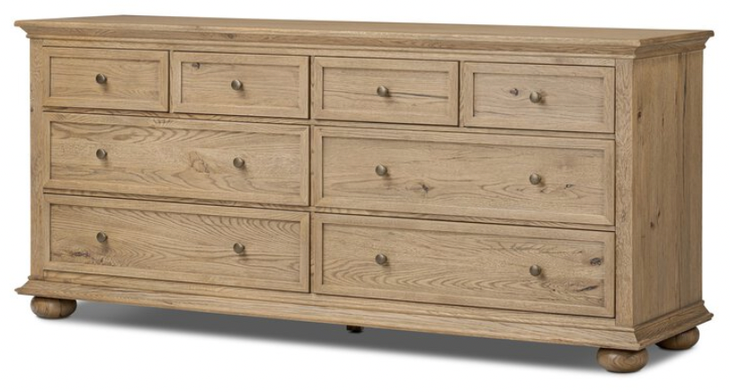 Four Hands bedroom dressers and chests at Perrino Home Furnishings.