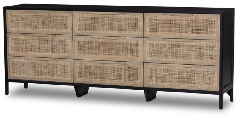 Four Hands bedroom dressers and chests at Perrino Home Furnishings.