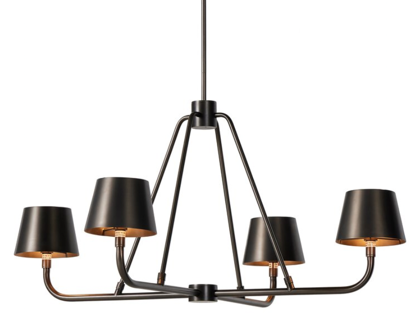 Four Hands chandeliers and pendants Perrino Home Furnishings.