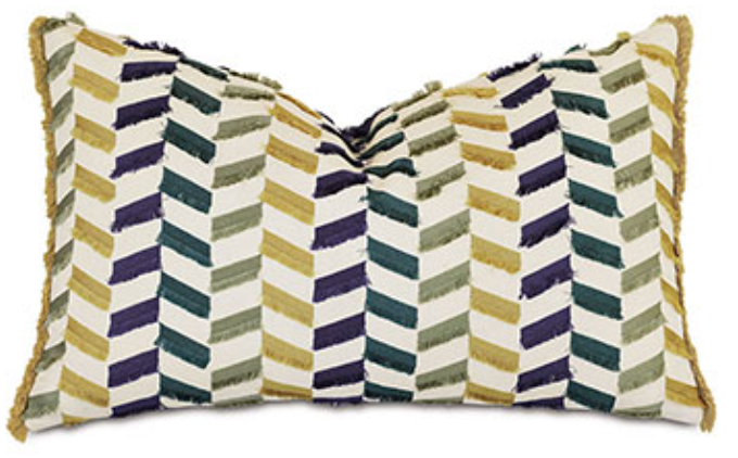 Eastern Accents throw pillows at Perrino Home Furnishings.