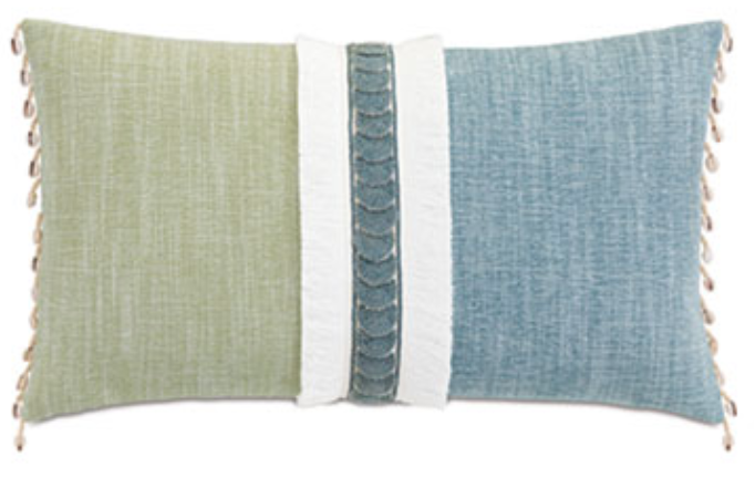 Eastern Accents throw pillows at Perrino Home Furnishings.