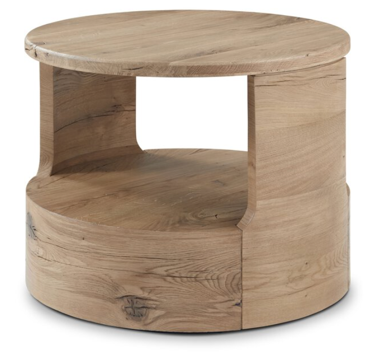 Four Hands living room coffee tables and end tables at Perrino Home Furnishings.