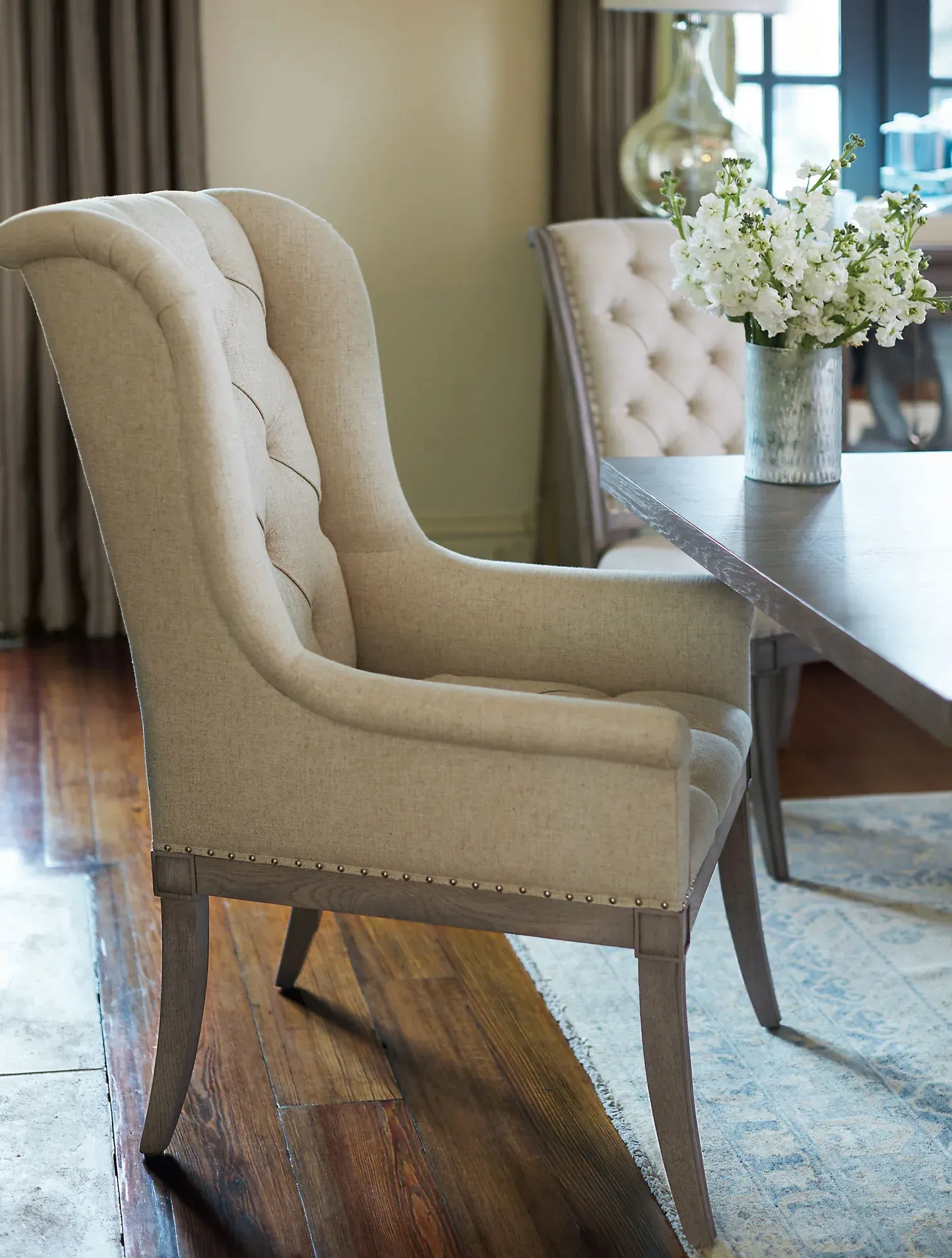 Perrino Home Furnishings dining room table chairs and stools