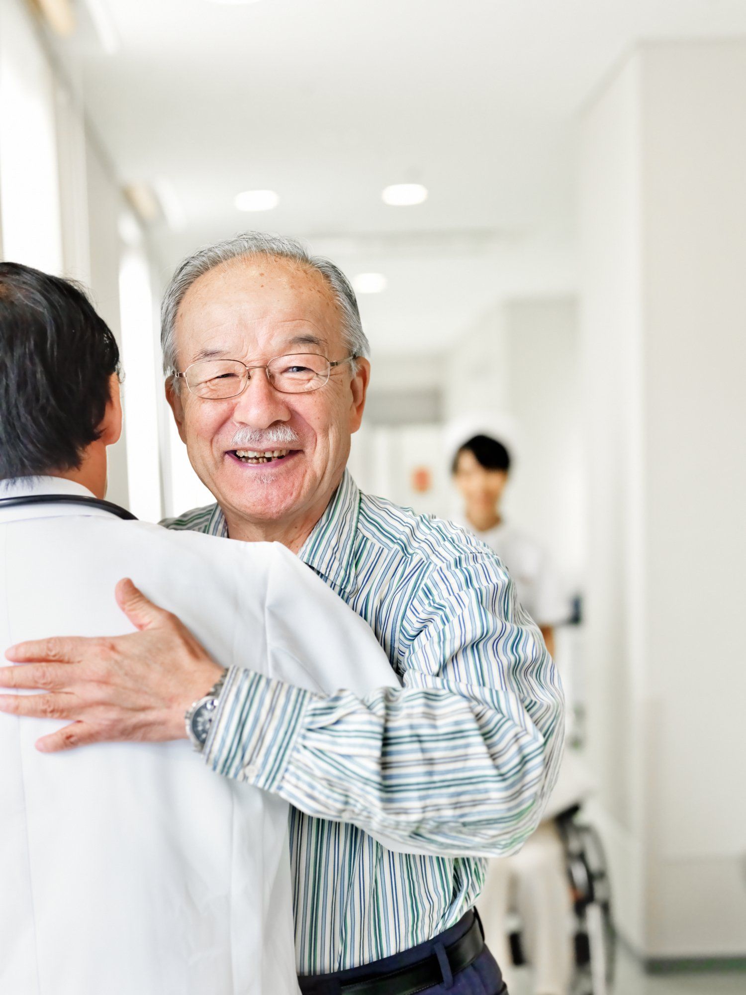 Elderly Happy — Sauk City, WI — Prairie Clinic