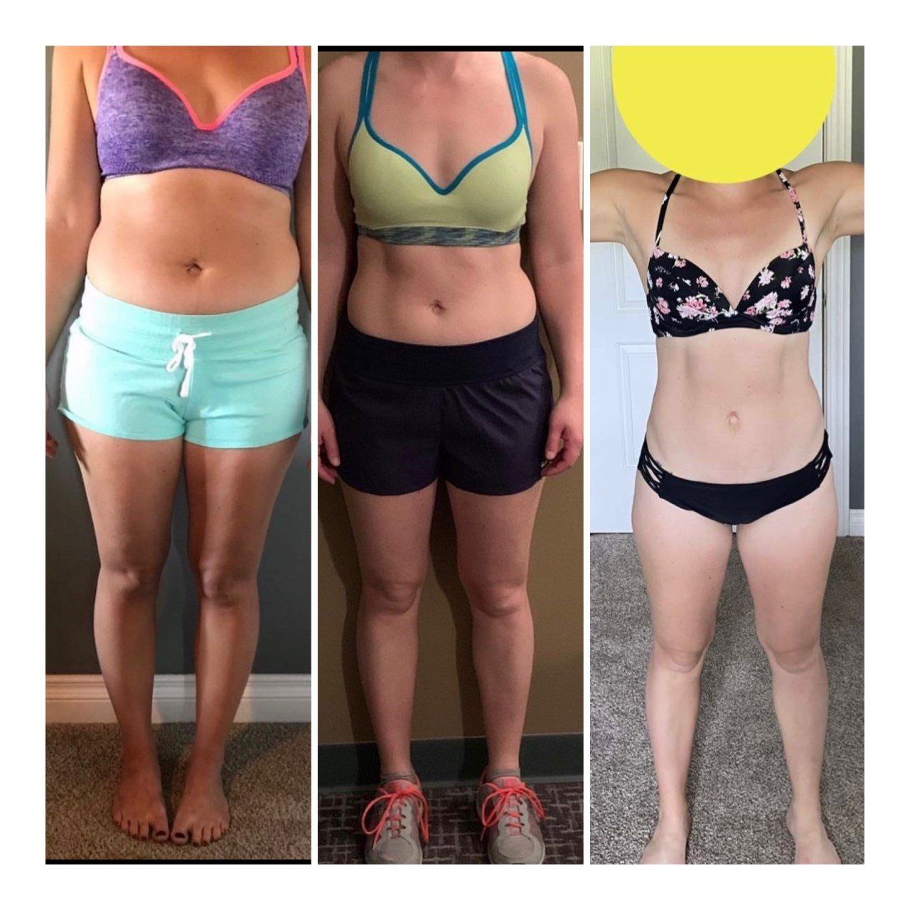 A woman's body transformation after training with Jerry Torrez.