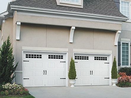 carriage house style garage doors by Amarr