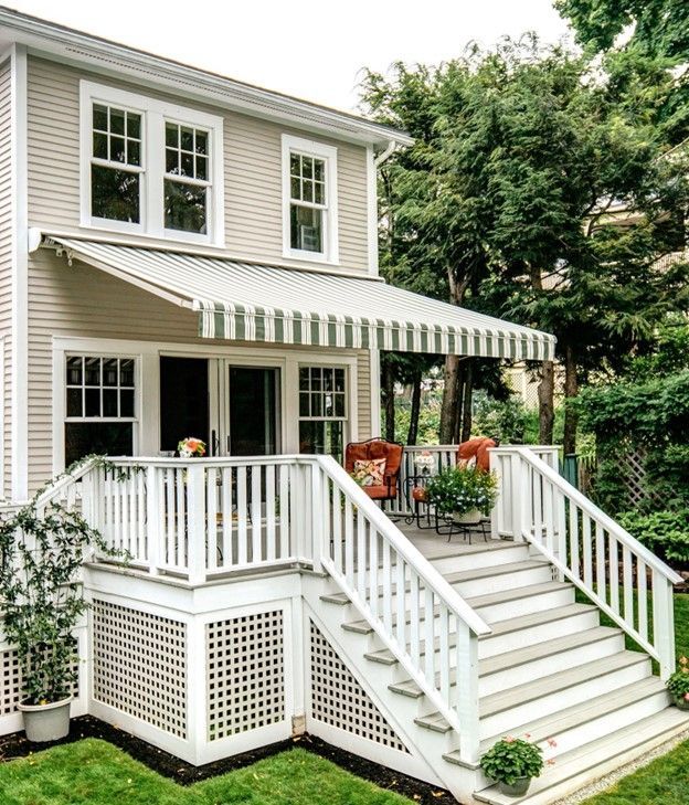 motorized awnings installed in Washington DC metropolitan area