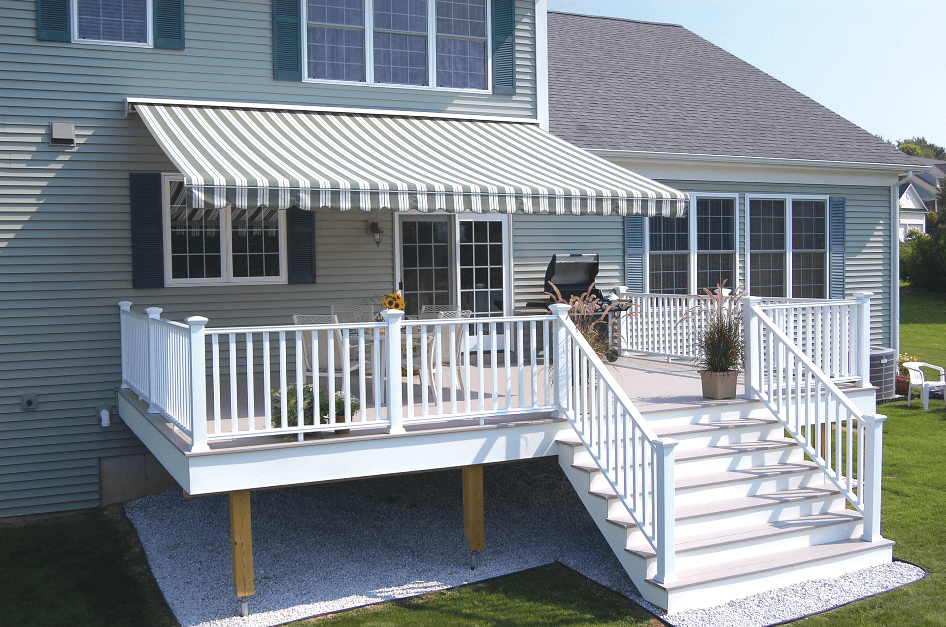 SunShelter patio cover over back deck