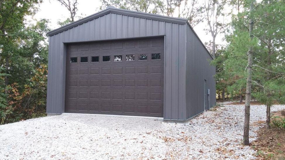 residential garage metal building calvert county