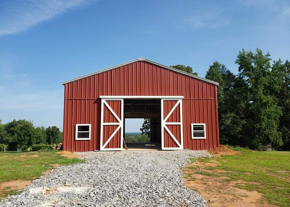 pole barn steel structure southern maryland