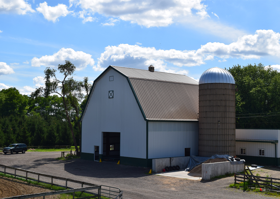 calvert county pole barn steel structure