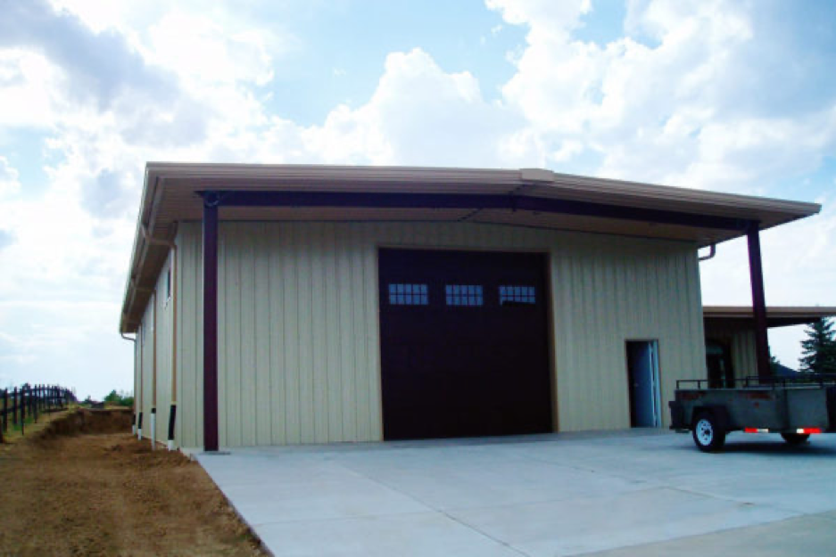 steel metal garage calvert county