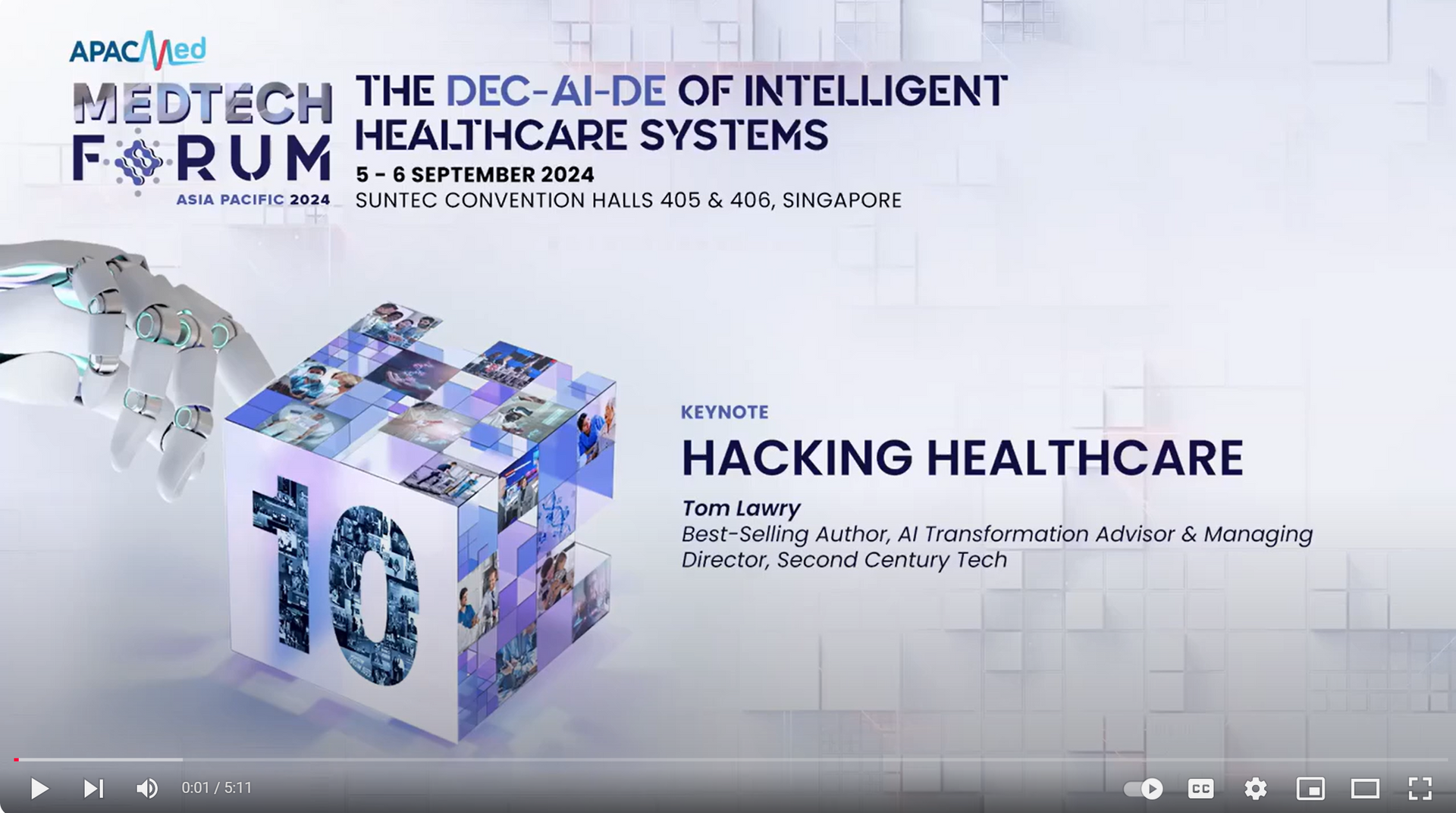 APACMed 2024 Opening Keynote