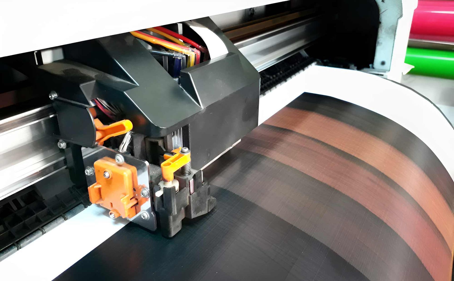 A Close Up Of A Printer Printing A Piece Of Paper  — Steejo Press in The Gap, QLD