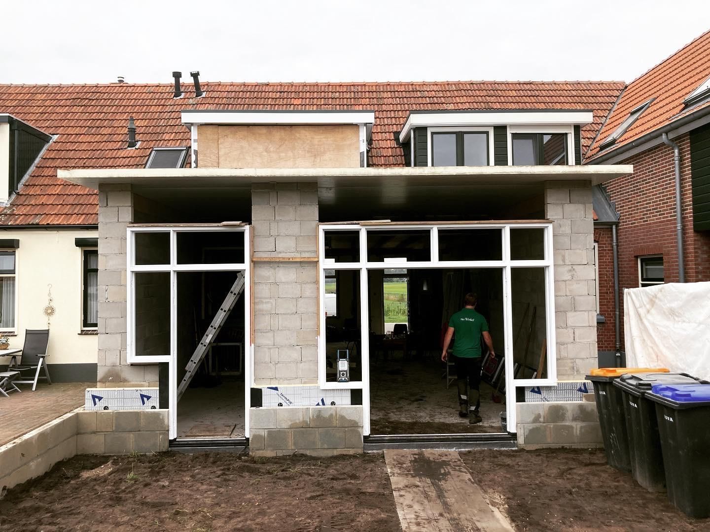 Nieuwe aanbouw realiseren