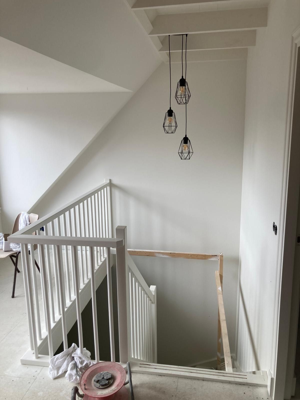 Overloop en een strakke parketvloer