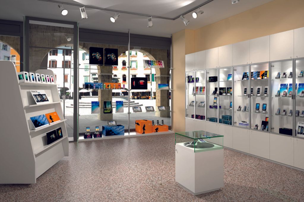 Progettazione di impianti a Monza per negozio telefonia