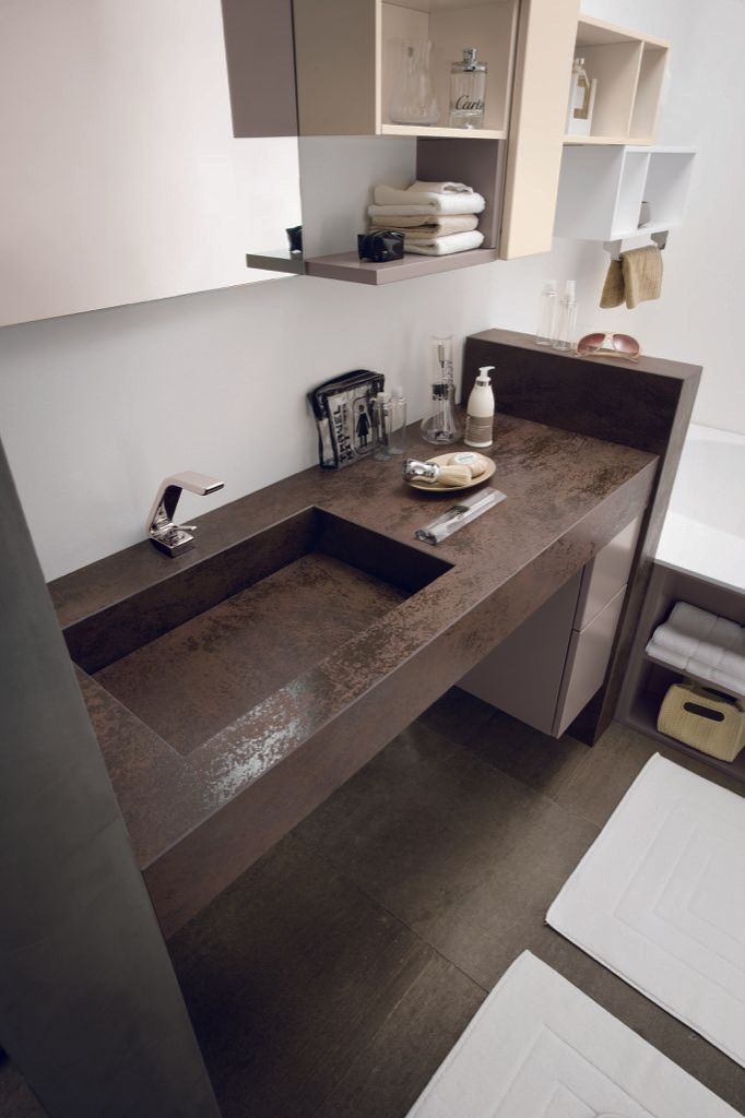 Progetto lavabo integrato Monza