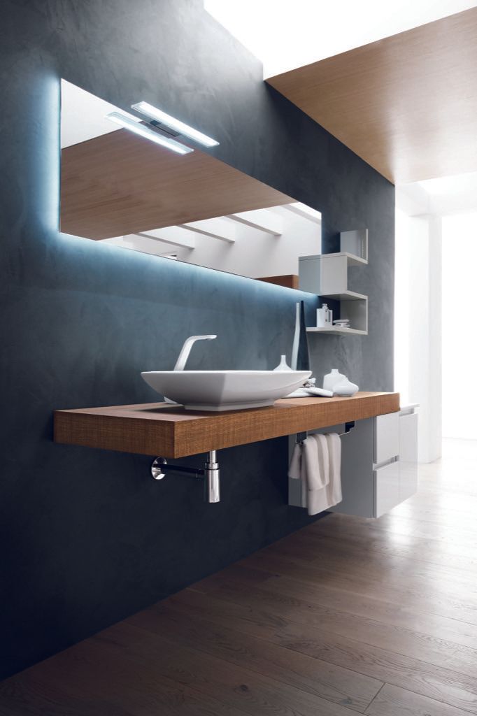 Progetto mobile bagno minimal Monza