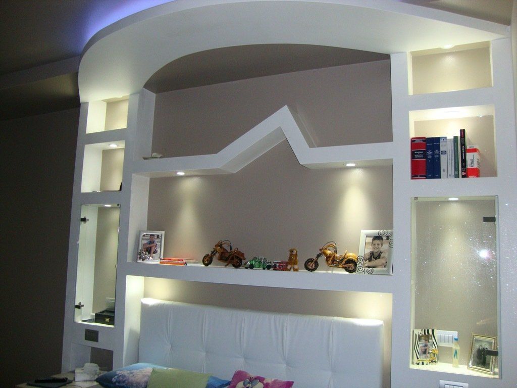 parete retroletto in cartongesso Monza