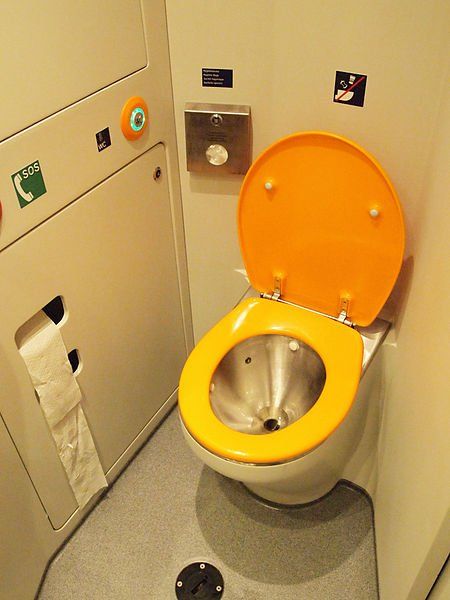 Toilets for drivers in trains and buses