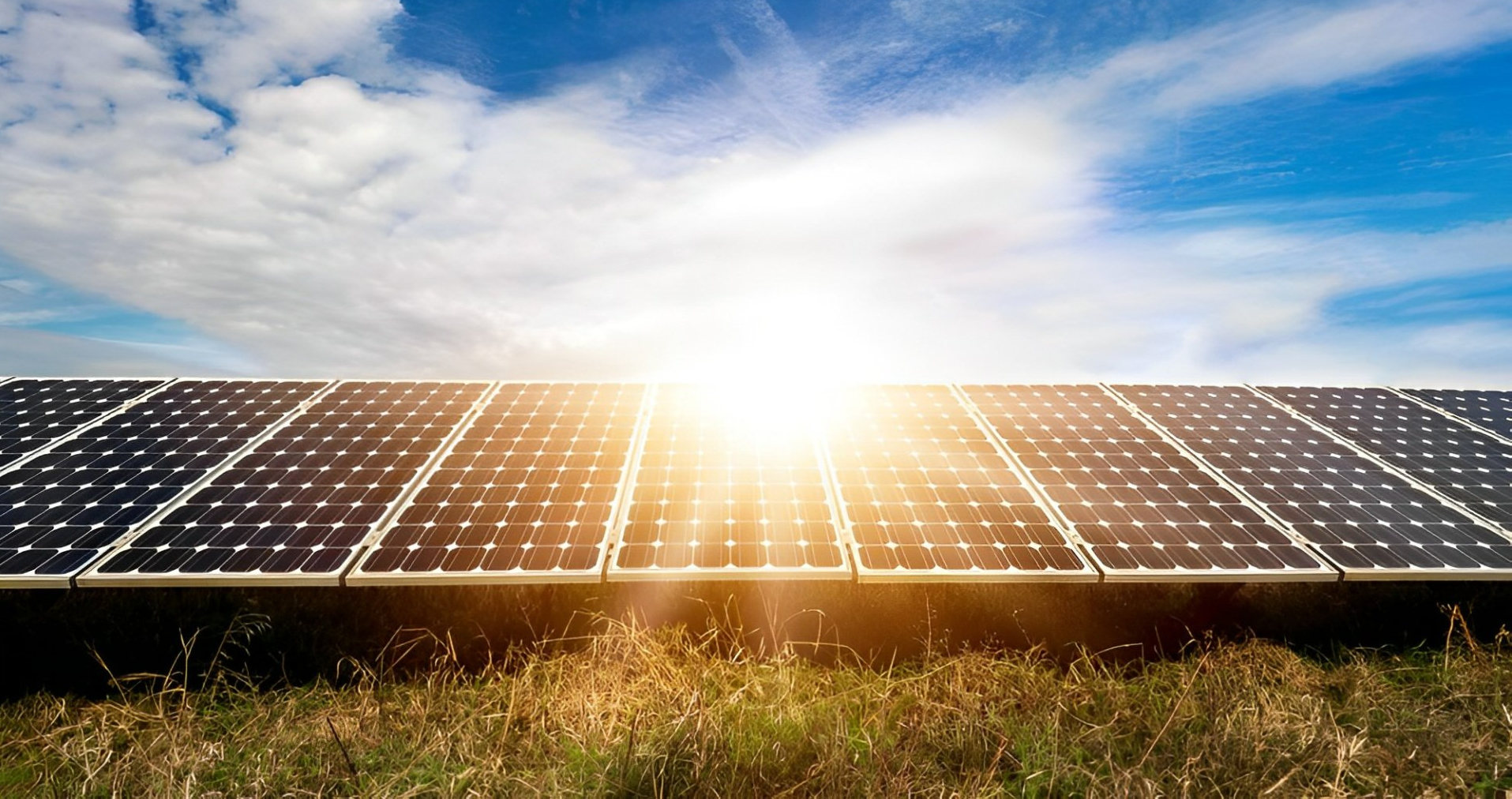Sunlight Behind Solar Panels — Solar Panels in Hervey Bay, QLD