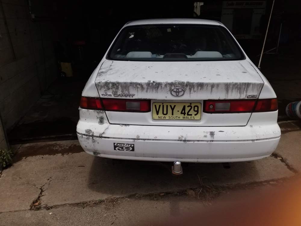 White Car Before Clean  — Mobile Car Detailing in South Murwillumbah, NSW (81)