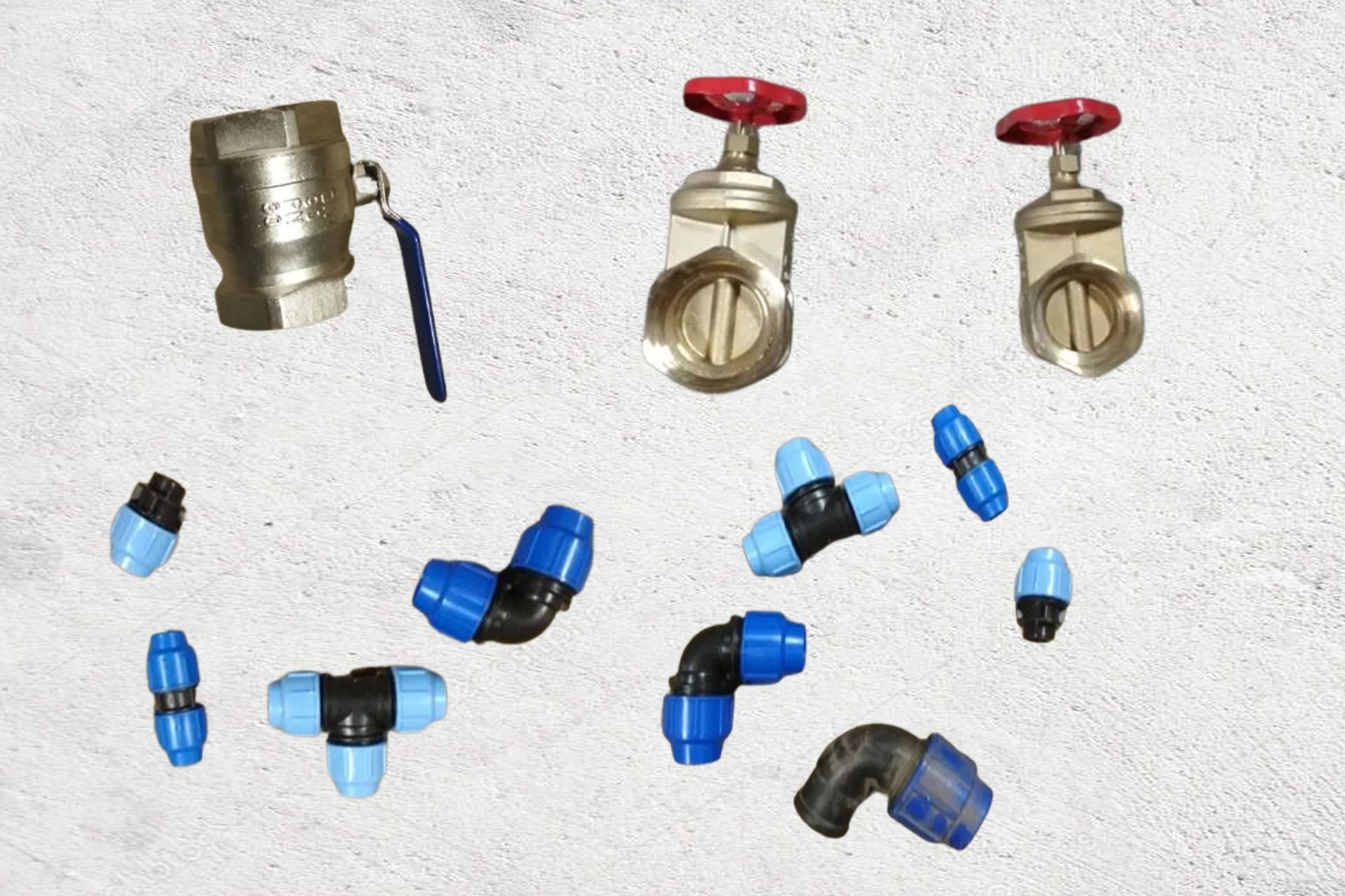 raccorderia e valvole