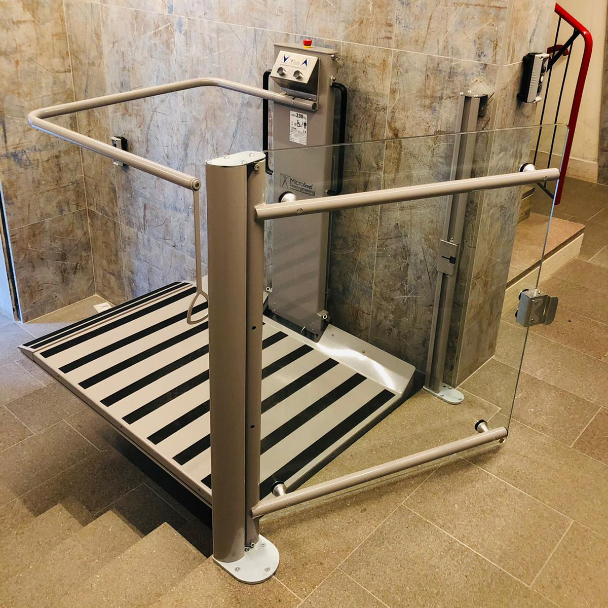 MicroLevel,  el mini ascensor sin foso, ideal para salvar pequeños desniveles