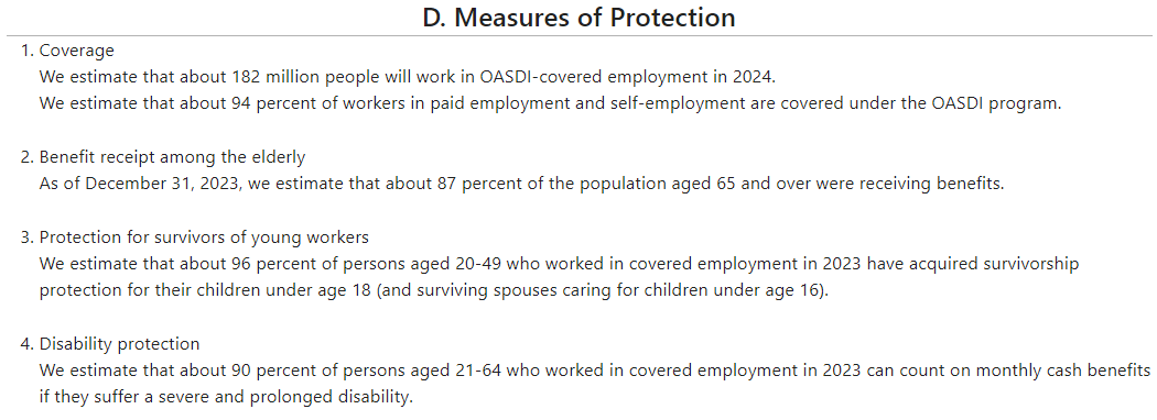 A white paper with the words measure of protection on it