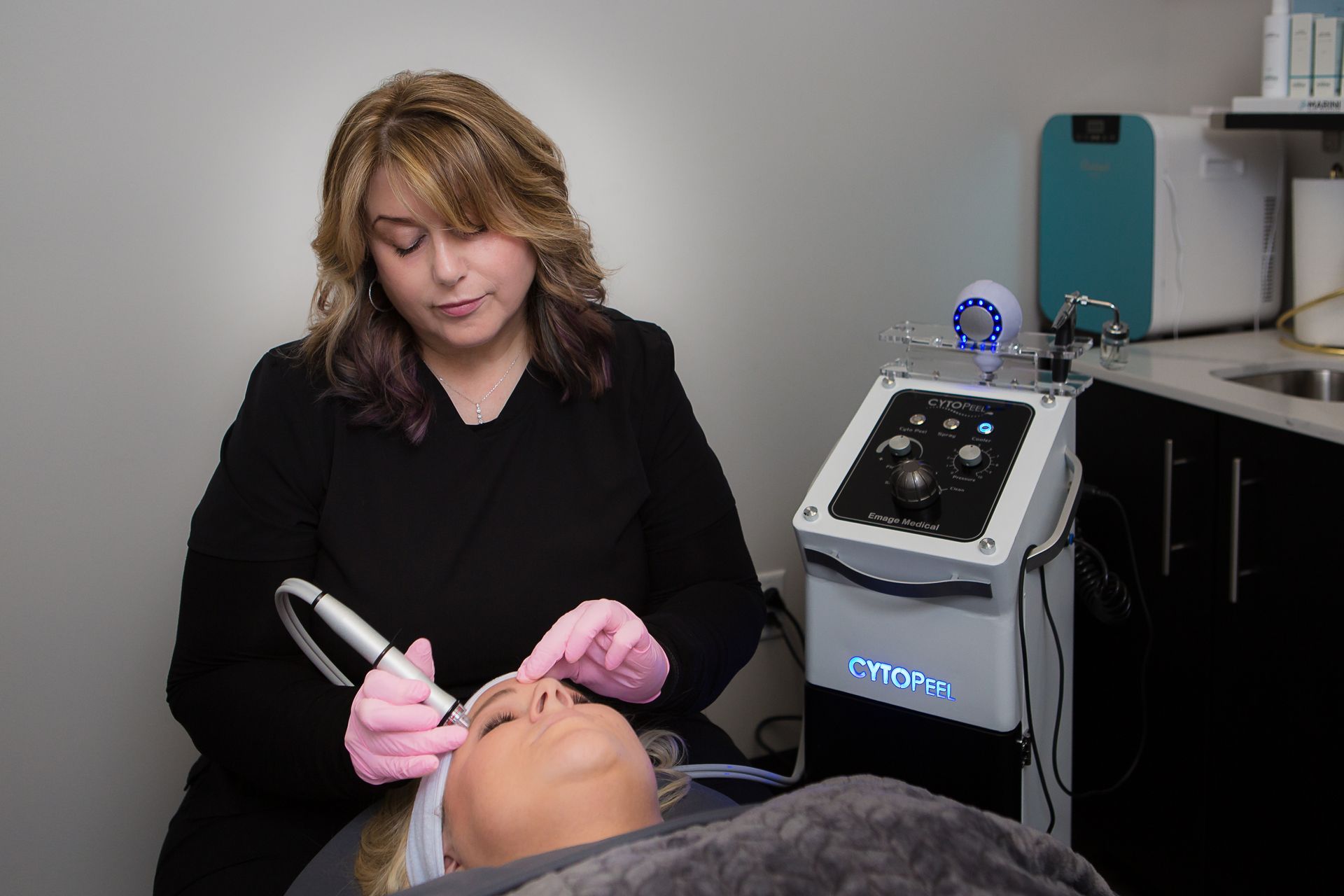 Hydradermabrasian Peel Machine — Saint Johns, FL — Live Without Lines Med Spa 