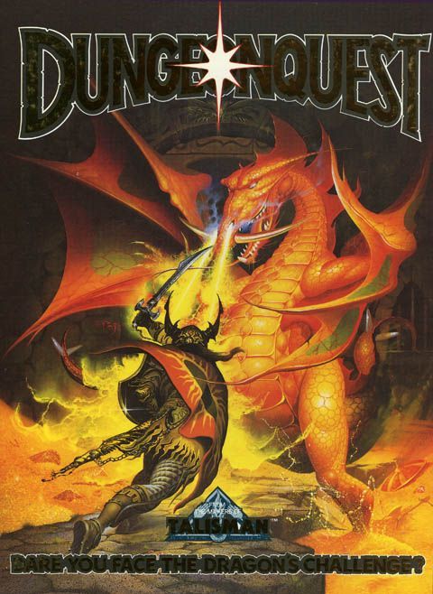 A poster for a game called dungeon quest