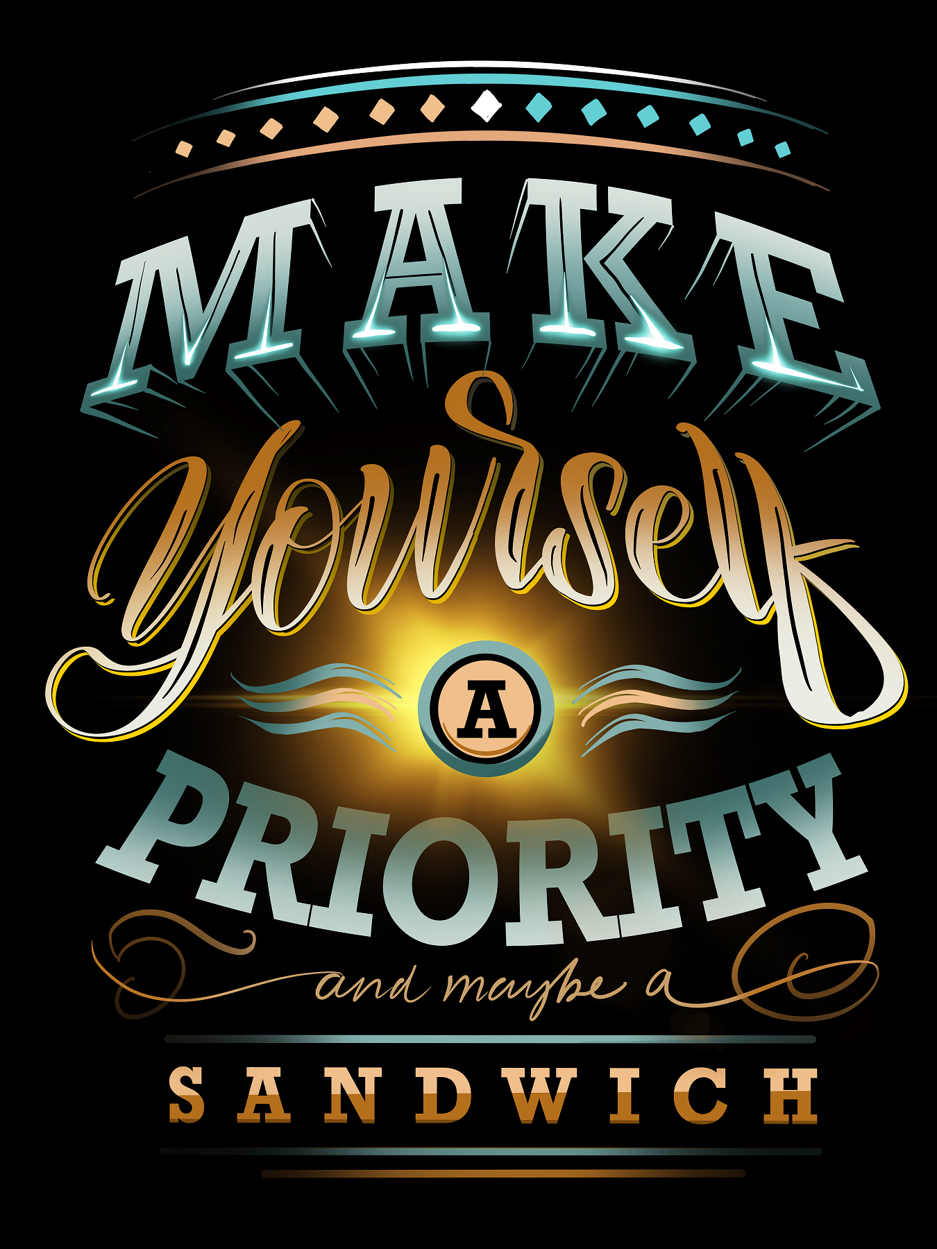 Name art made using Procreate for iPad for Twitch user Towards Night