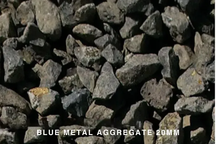 BLUE METAL AGGREGATES 20mm