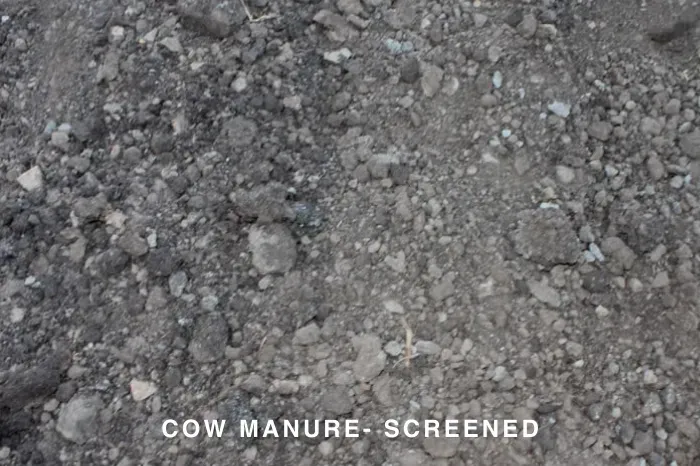 COW MANURE - 15mm SCREENED