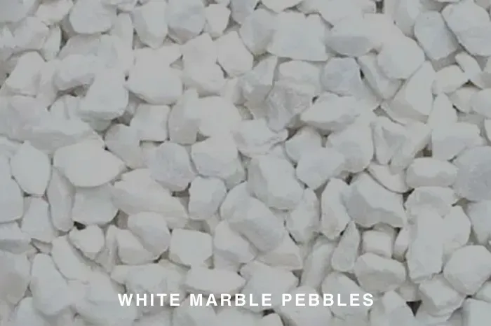 WHITE MARBLE 10MM & 20MM