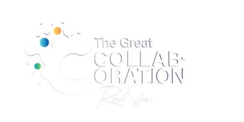 White footer logo The Great Collaboration Conference 2024