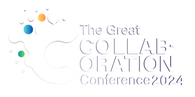 White logo The Great Collaboration Conference 2024