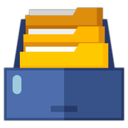 Icon of drawer with the files at Planning and Taxes